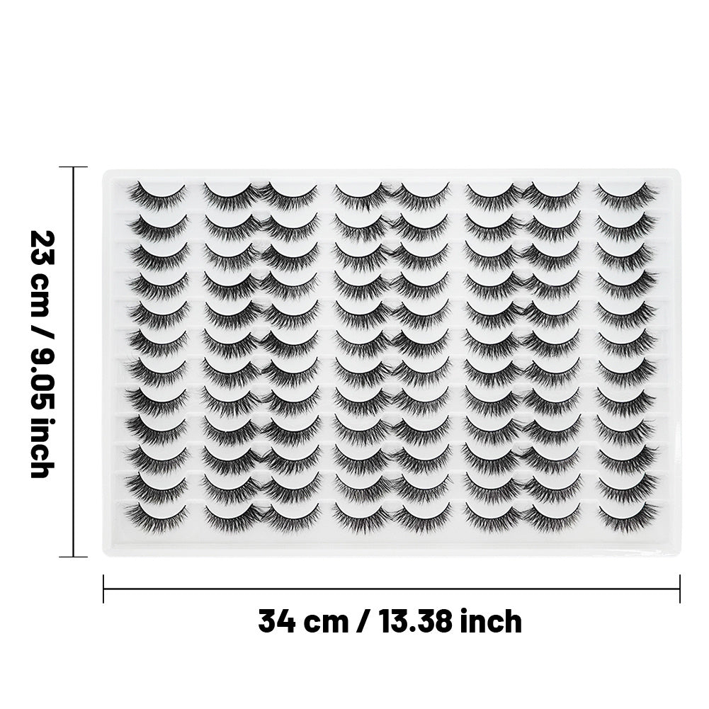 Eyelashes Are Multi-layered, Realistic, Soft And Comfortable