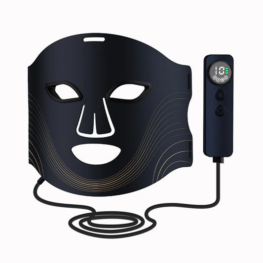 7 Color Cordless LED Face Mask For Wrinkle & Acne Reducing